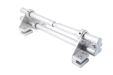 Blizzard Heavy Duty II Fence-Style Snow Guard Bracket with S-5!® H90 Clamps - 0
