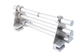 Blizzard Heavy Duty III Fence-Style Snow Guard Bracket with S-5!® H90 Clamps - 0