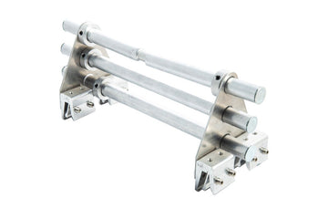 Blizzard Heavy Duty III Fence-Style Snow Guard Bracket with S-5!® NH1.5 Clamps - 0