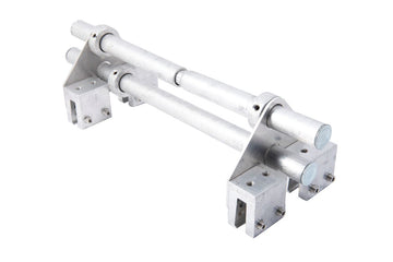 Blizzard Heavy Duty II Fence-Style Snow Guard Bracket with S-5!® N1.5 Clamps - 0
