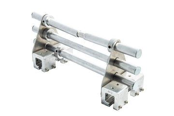 Blizzard Heavy Duty III Fence-Style Snow Guard Bracket with S-5!® Q Clamps - 0
