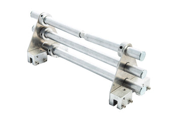 Blizzard Heavy Duty III Fence-Style Snow Guard Bracket with S-5!® U Clamps - 0