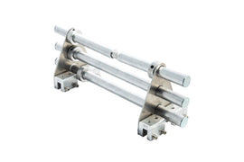 Blizzard Heavy Duty III Fence-Style Snow Guard Bracket with S-5!® V Clamps - 0