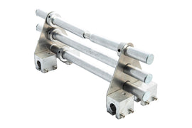 Blizzard Heavy Duty III Fence-Style Snow Guard Bracket with S-5!® Z Clamps - 0