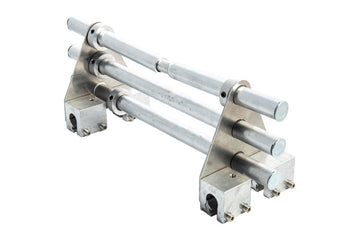 Blizzard Heavy Duty III Fence-Style Snow Guard Bracket with S-5!® Z Clamps - 0