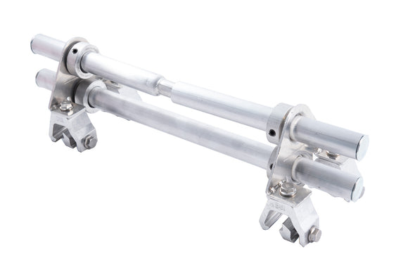 Blizzard II (Assembled S-5!® DualGard) Fence-Style Snow Guard Bracket with K Grip Mini Clamps ~ ORDER BY INSERT STYLE NEEDED