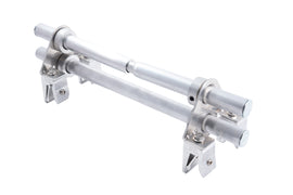 Blizzard II (Assembled S-5!® DualGard) Fence-Style Snow Guard Bracket with NH1.5 Mini Clamps - 0