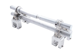 Blizzard II (Assembled S-5!® DualGard) Fence-Style Snow Guard Bracket with Q Mini Clamps - 0