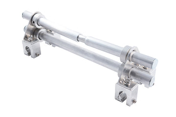 Blizzard II (Assembled S-5!® DualGard) Fence-Style Snow Guard Bracket with Z Mini Clamps - 0