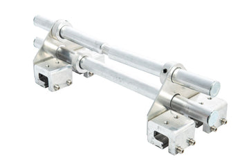 Blizzard Heavy Duty II Fence-Style Snow Guard Bracket with S-5!® H Clamps - 0