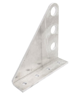 Drift III 3-Pipe Bolt-Down Fence-Style Snow Guard Bracket with 1/2" Fastening Holes