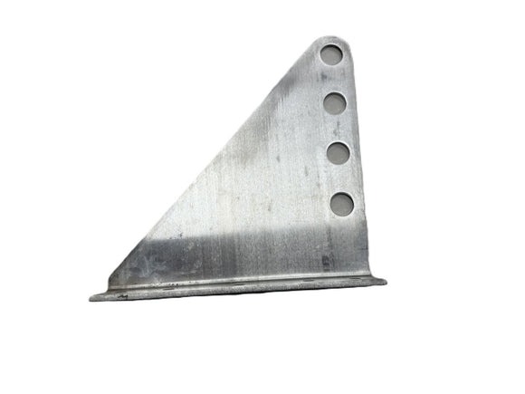 Drift Solar 4-Pipe Bolt-Down Fence-Style Bracket with 1/2" Fastening Holes - Old Style