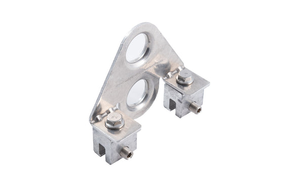 Blizzard II (Assembled S-5!® DualGard) Fence-Style Snow Guard Bracket with E Mini Clamps