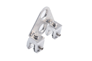 Blizzard II (Assembled S-5!® DualGard) Fence-Style Snow Guard Bracket with N Mini Clamps