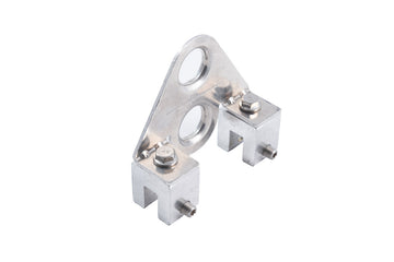 Blizzard II (Assembled S-5!® DualGard) Fence-Style Snow Guard Bracket with S Mini Clamps