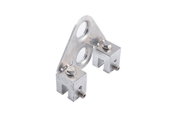 Blizzard II (Assembled S-5!® DualGard) Fence-Style Snow Guard Bracket with U Mini Clamps