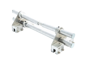 Blizzard Heavy Duty II Fence-Style Snow Guard Bracket with S-5!® U Clamps - 0