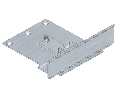 Single Ply ColorGard 2.0 Adapter and Baseplate