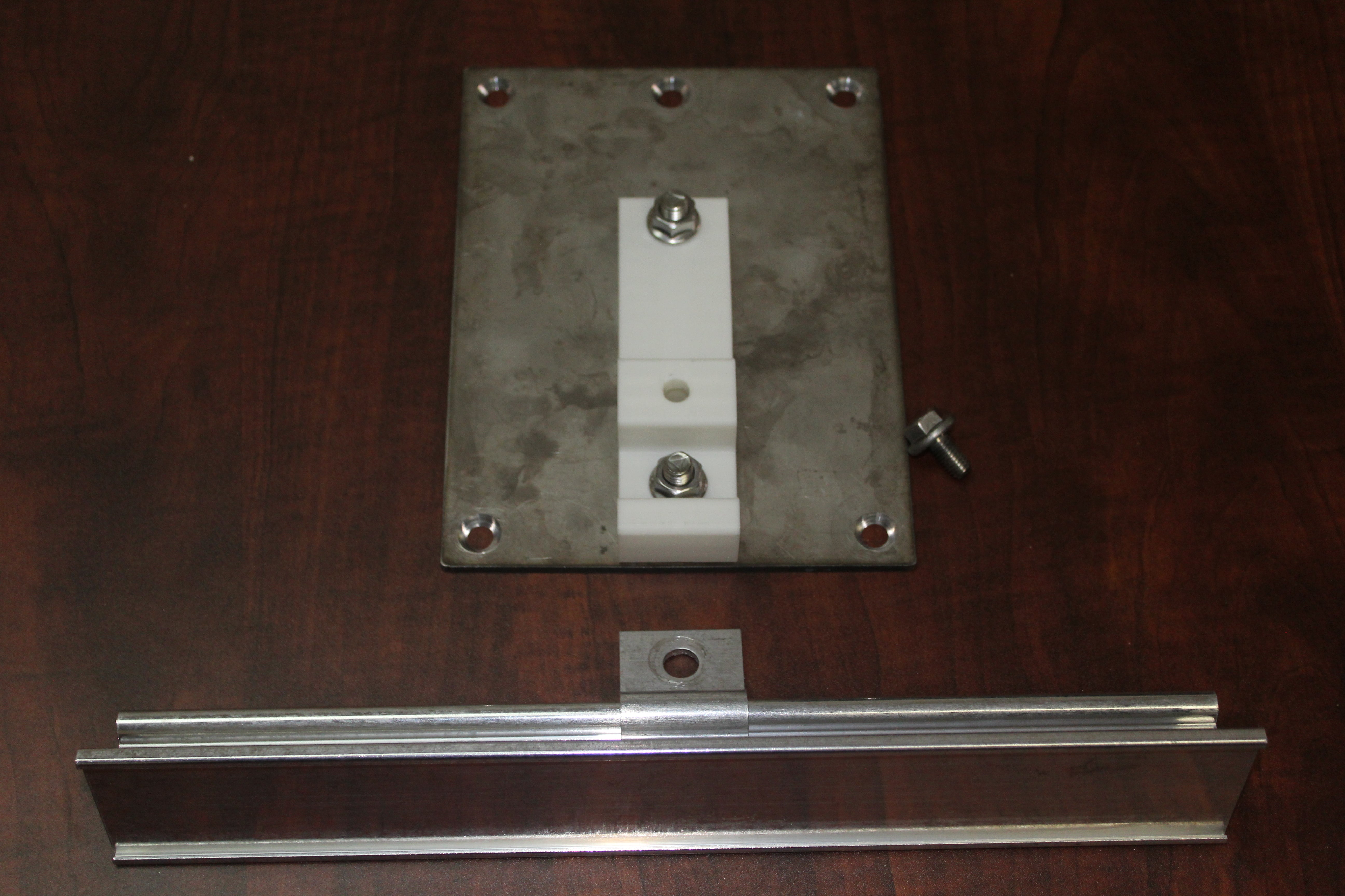 Single Ply ColorGard Adapter and Base Plate