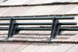 Drift III 3-Pipe Bolt-Down Fence-Style Snow Guard Bracket