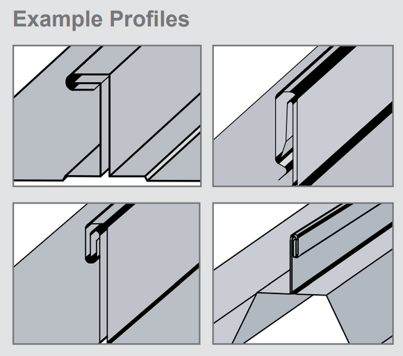 Blizzard Heavy Duty II Fence-Style Snow Guard Bracket with S-5!® U Clamps