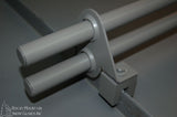 S-5!® Blizzard II (DualGard) Fence-Style Snow Guard Bracket with S Mini Clamps